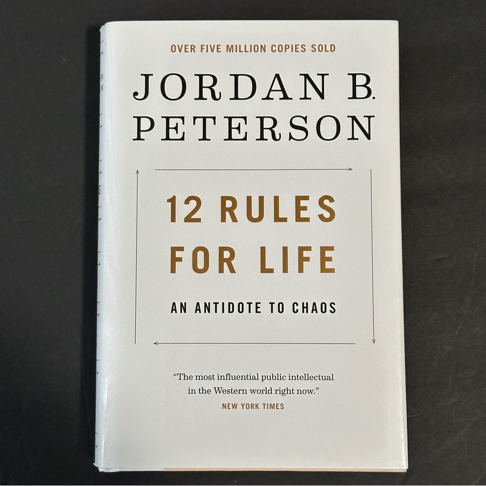 12 Rules for Life by Jordan B. Peterson | Philosophy, Psychology | Hardcover